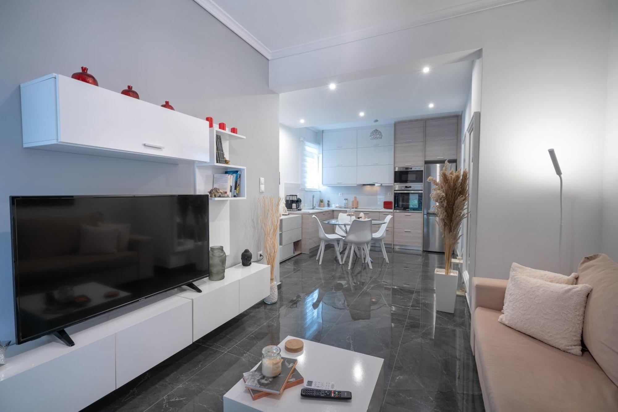 Neo Irakleio Train St. 1 Bedrm 4 Pers. Apartment Athens Exterior photo