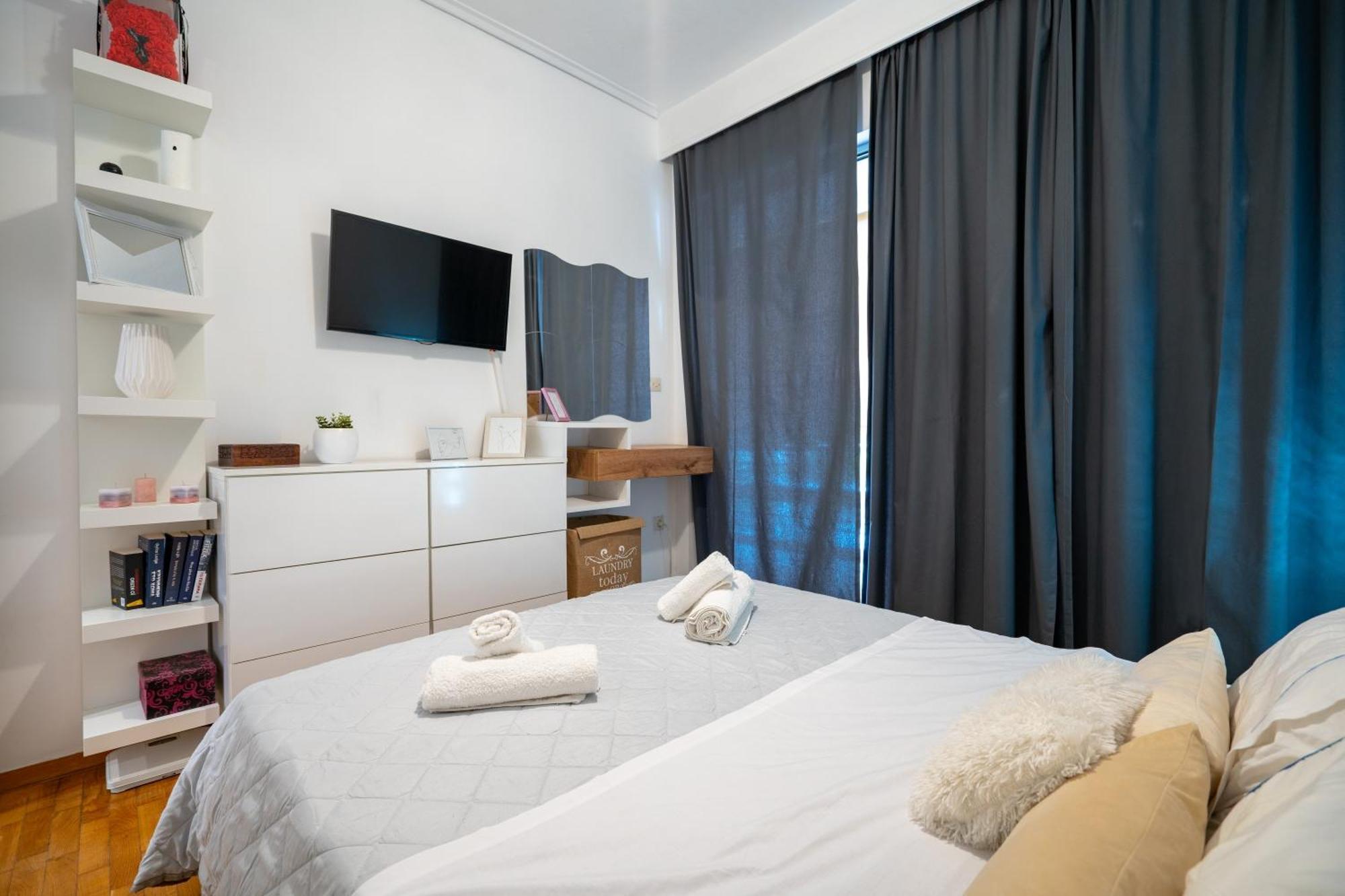 Neo Irakleio Train St. 1 Bedrm 4 Pers. Apartment Athens Exterior photo
